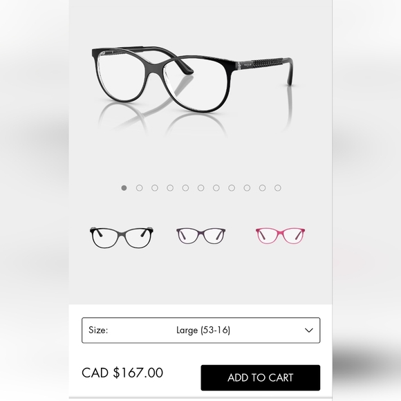 Vogue eyeglasses VO 5030 black 53 16 140 - Picture 16 of 16